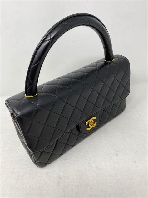 chanel black kelly|chanel kelly bag vintage.